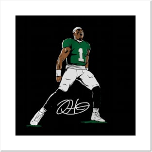 Jalen Hurts Superstar Pose Posters and Art